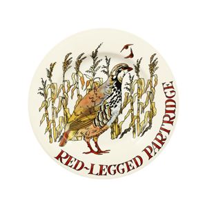 8½ Plate Red Legged Partridge