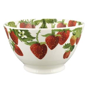 Medium Old Bowl Strawberries