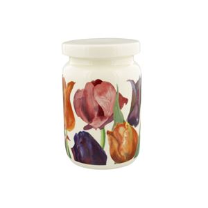 Large Jam Jar Tulips