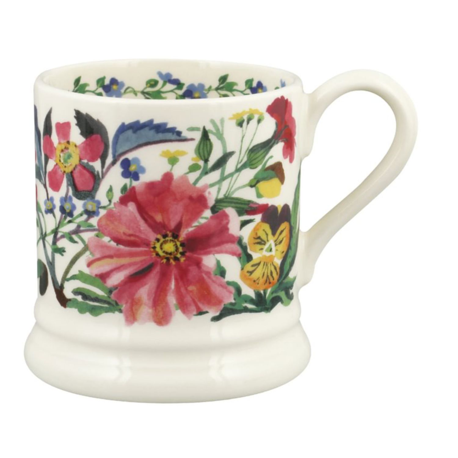 ½ pt Mug Garden Flowers