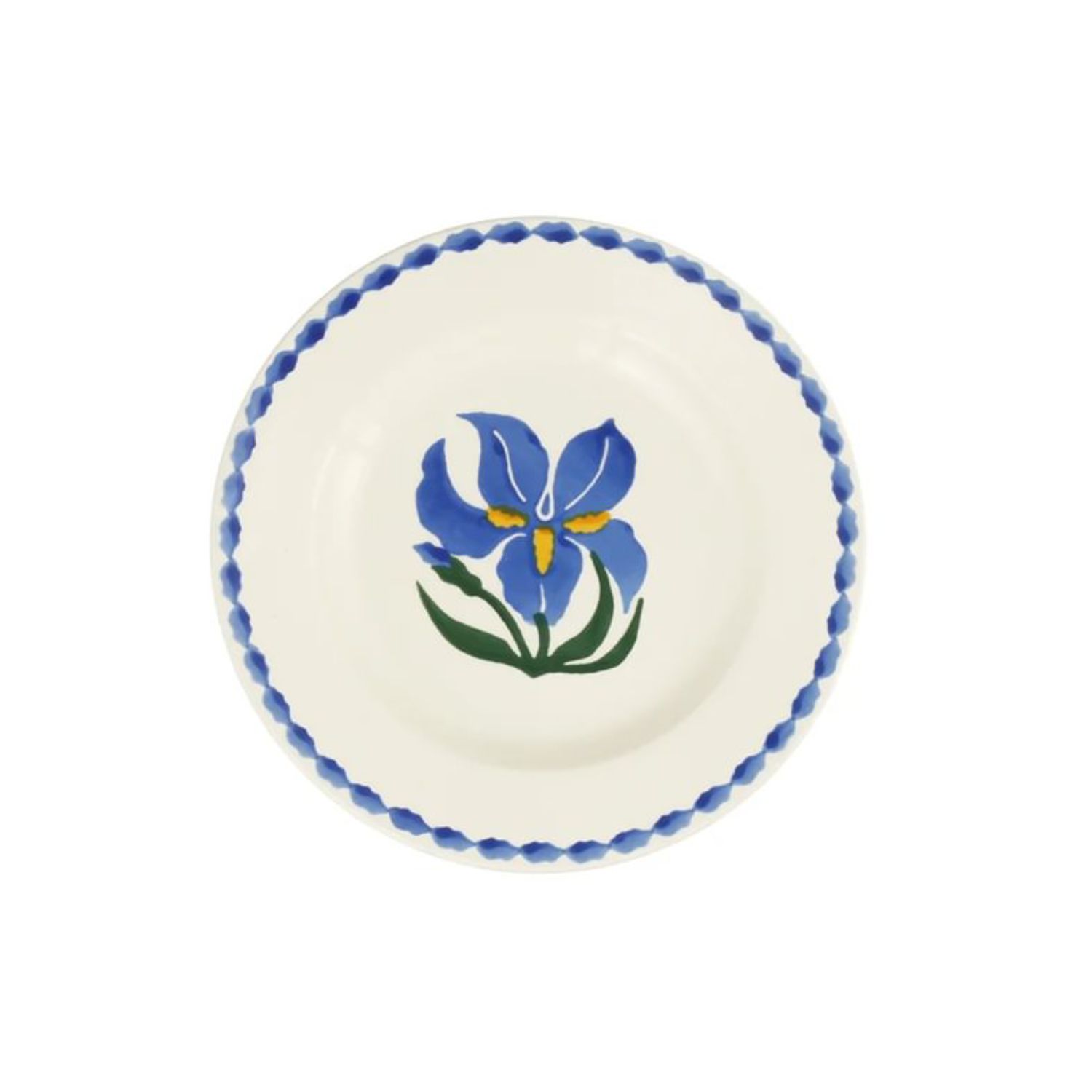 6½ Plate Iris (sponge)