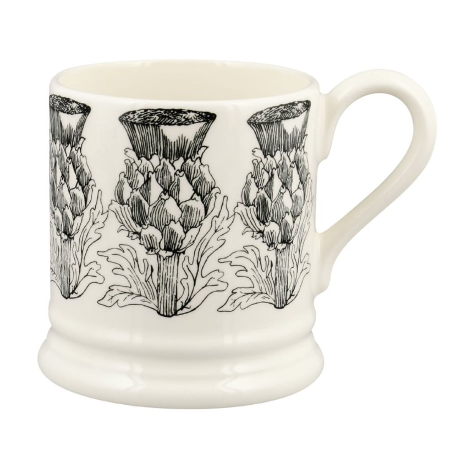 ½ pt Mug Artichoke black