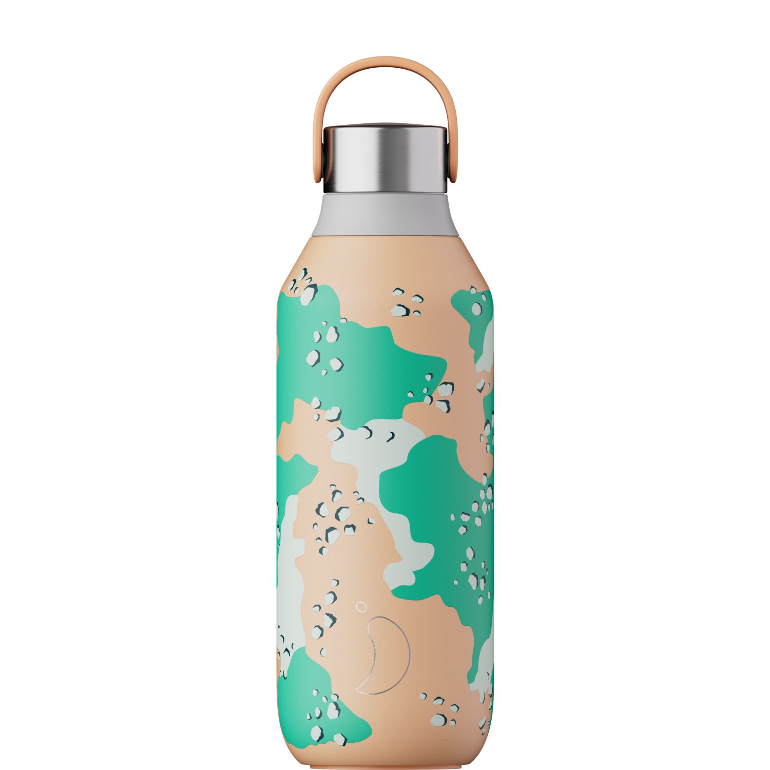 Chillys 500ml Desert Camo Orange