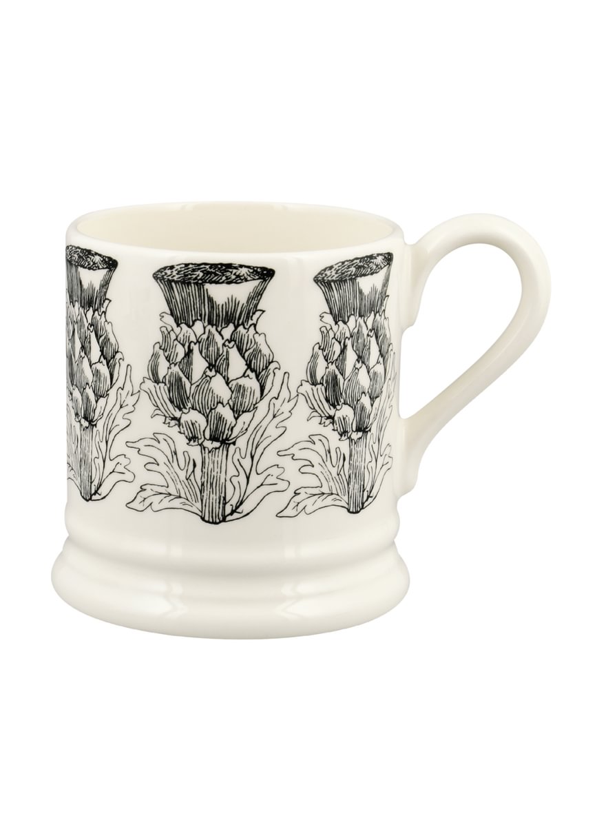 ½ pt Mug Artichoke black