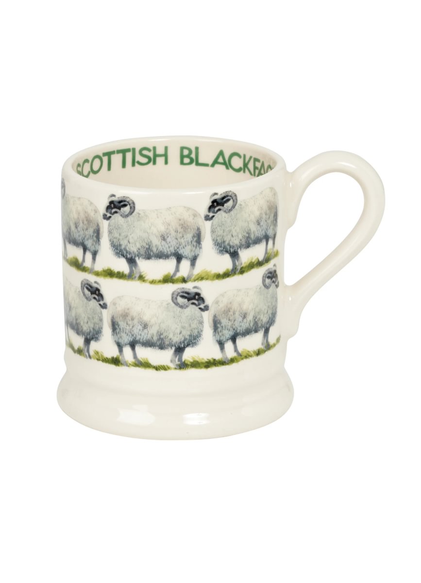 ½ pt Mug Blackface Sheep