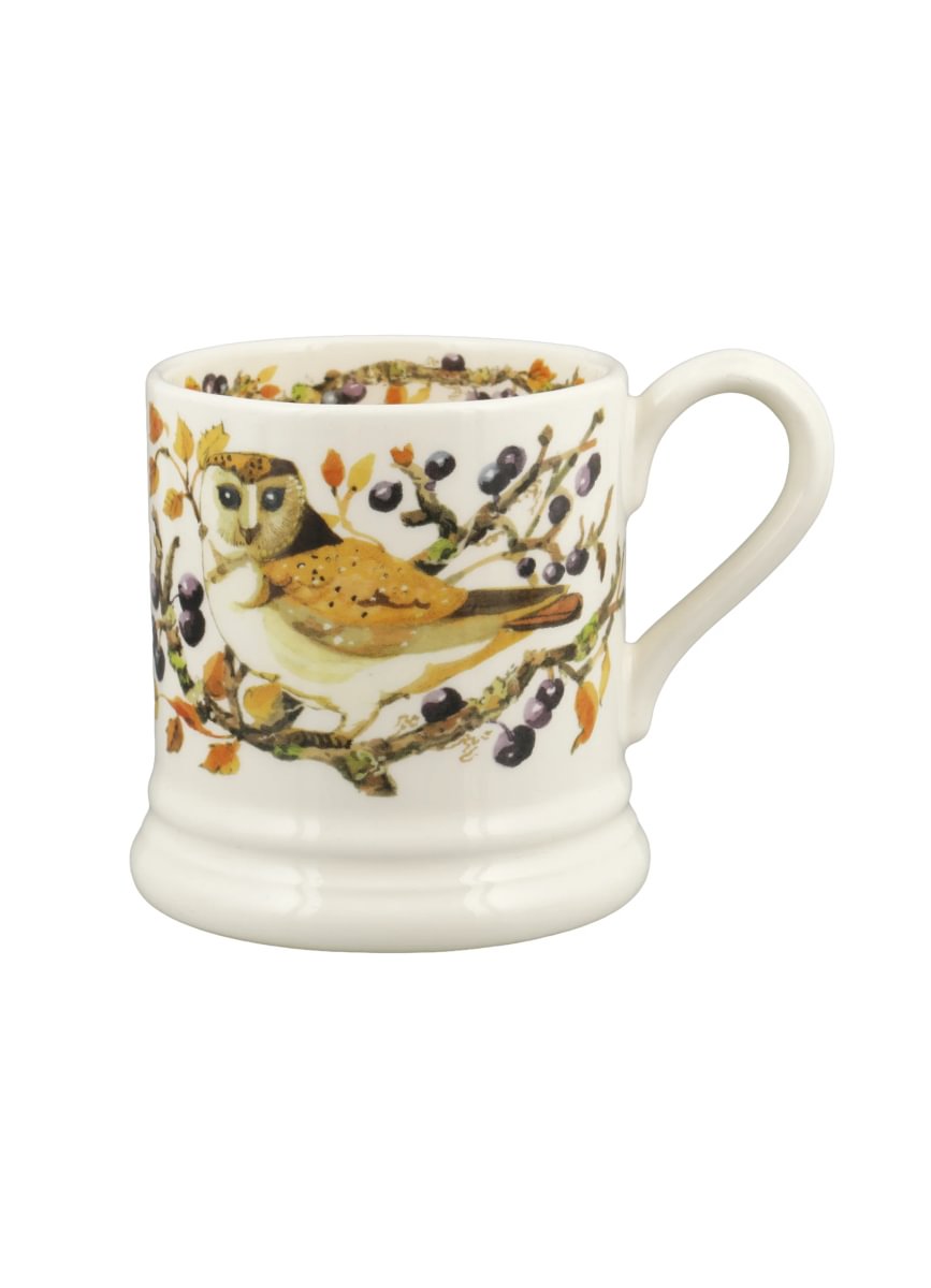 ½ pt Mug Owl in Sloe Berries