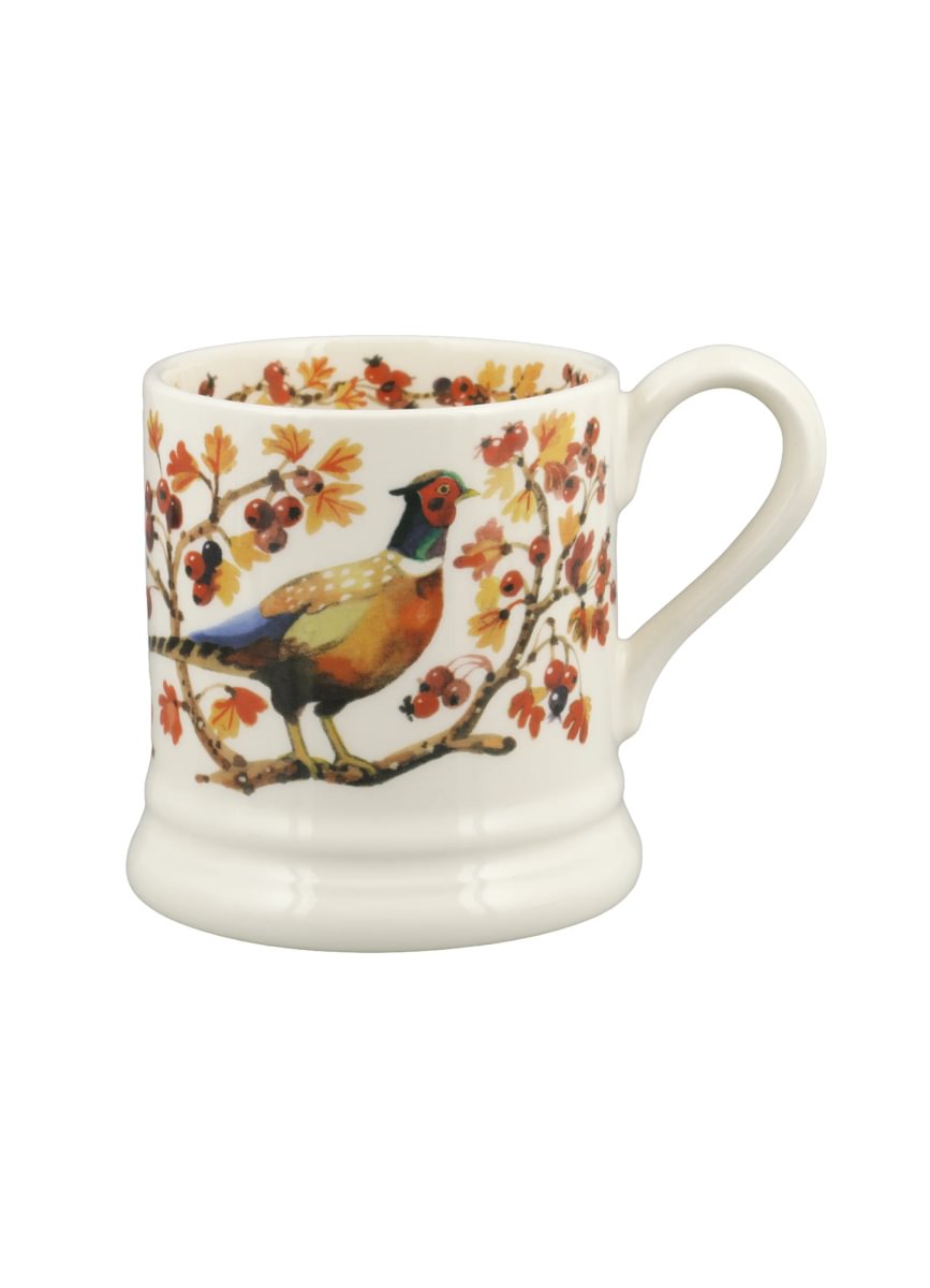 ½ pt Mug Pheasant in Hawthorn