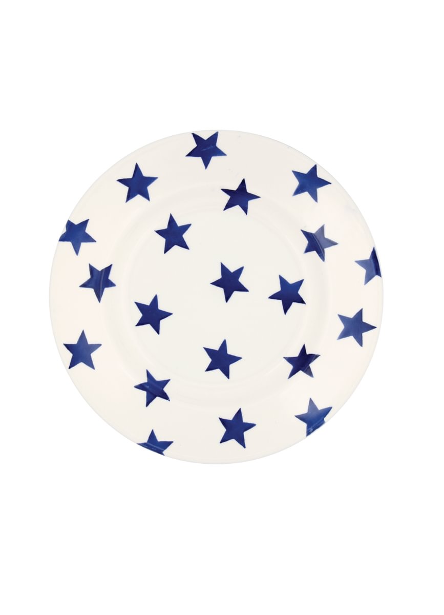 8½ Plate Blue Star