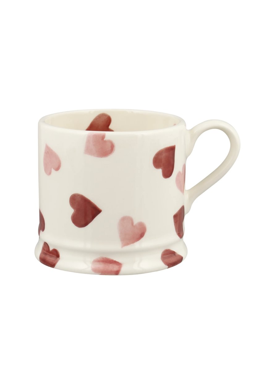 Small Mug Pink Hearts