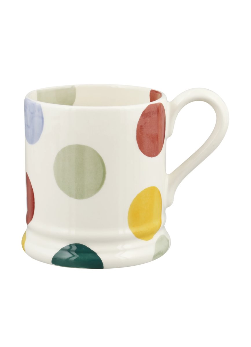 ½ pt Mug BIG Polka Dots