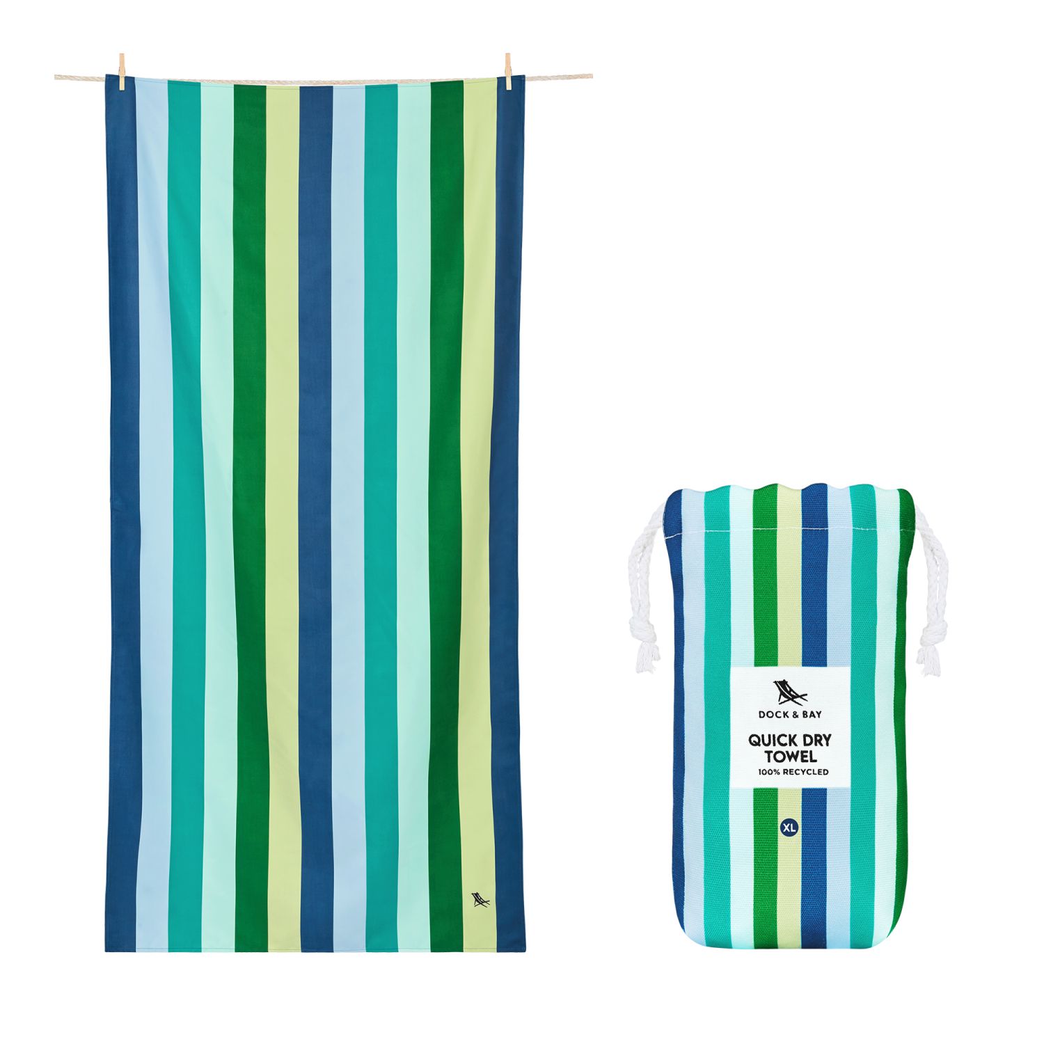 Beach Towels Summer Cool Lagoon XL