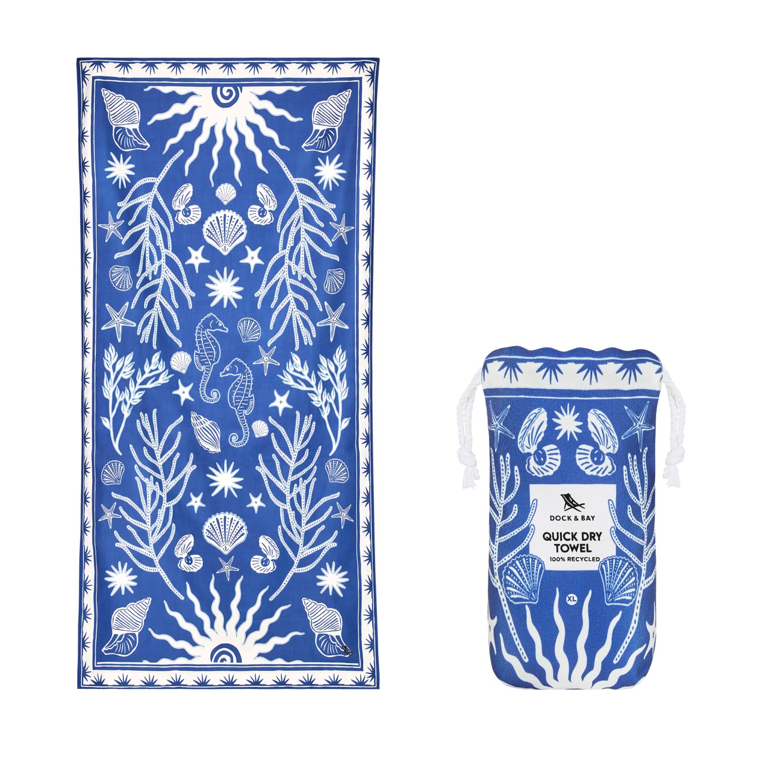 Beach Towels Summer Ocean Treasure XL