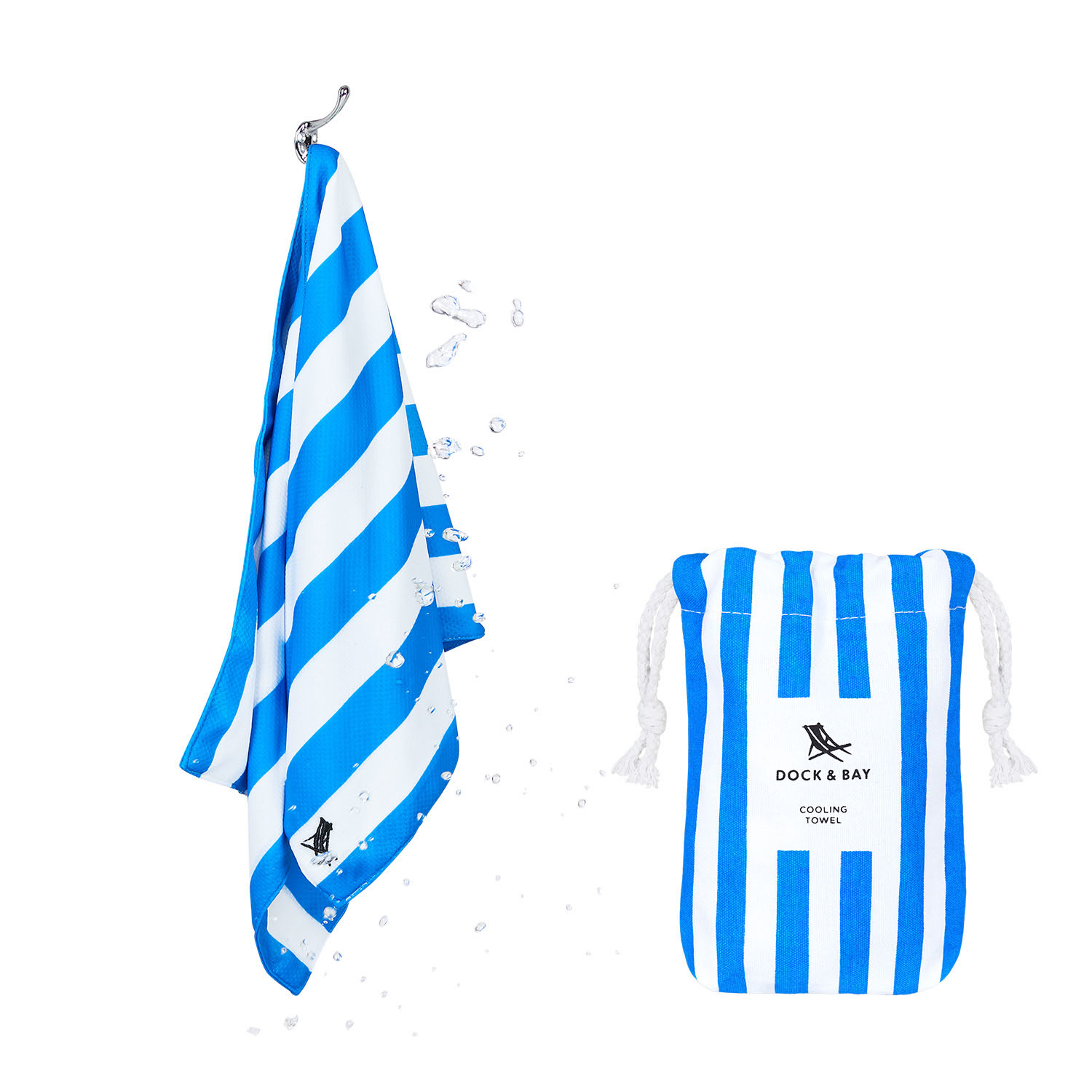 Cooling Towels Cabana Bondi Blue