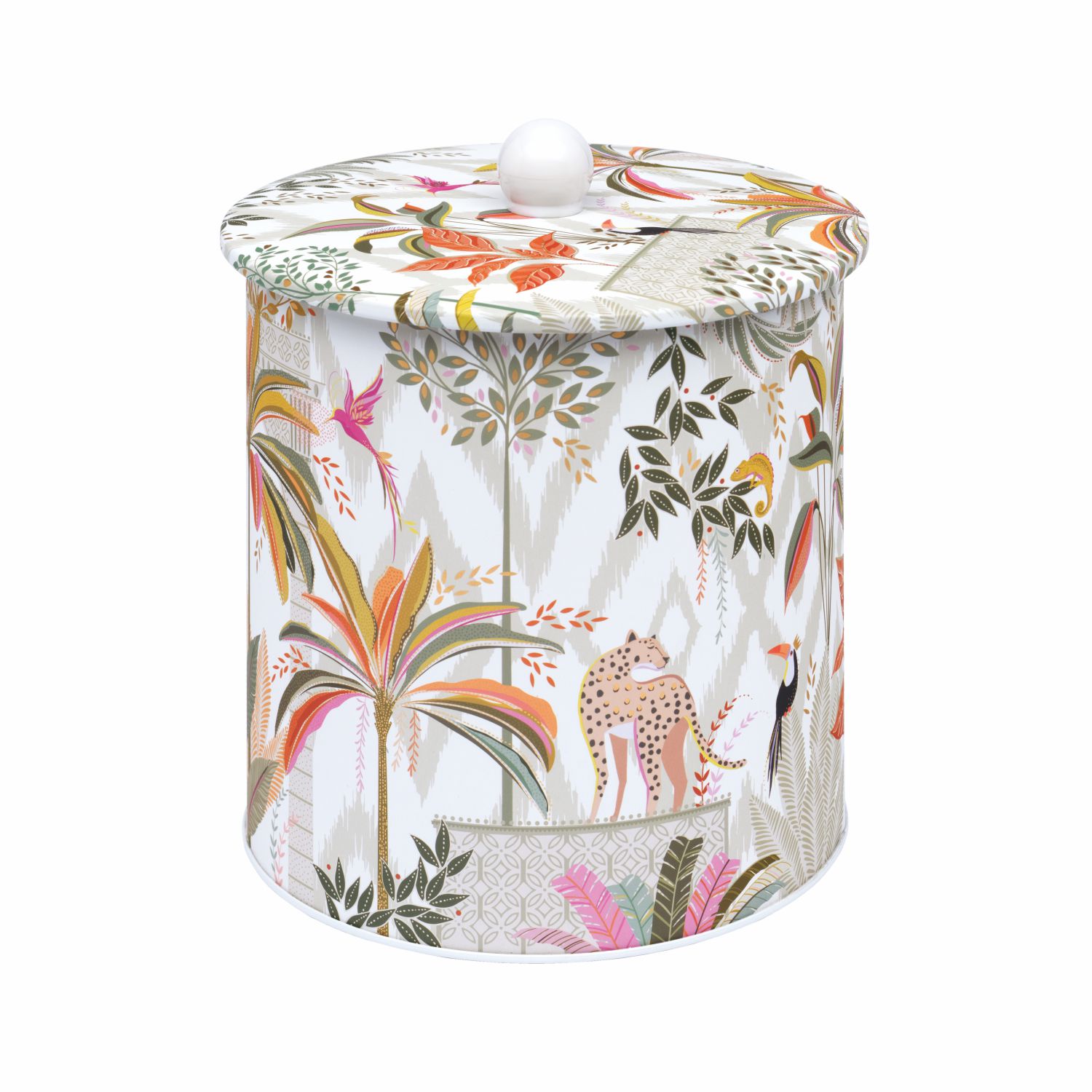 Biscuit Barrel Sara Miller Palm Garden