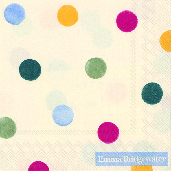 Cocktail Servet Polka Dots