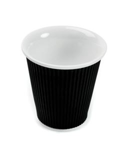 Coffee Cups 18cl Black