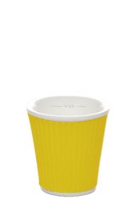 Coffee Cups 8cl Yellow