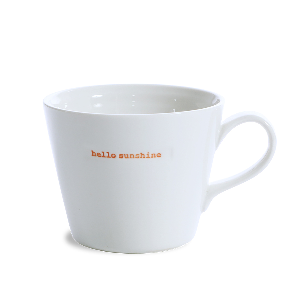 Bucket Mug hello sunshine