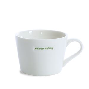 Mini Bucket Mug wakey wakey