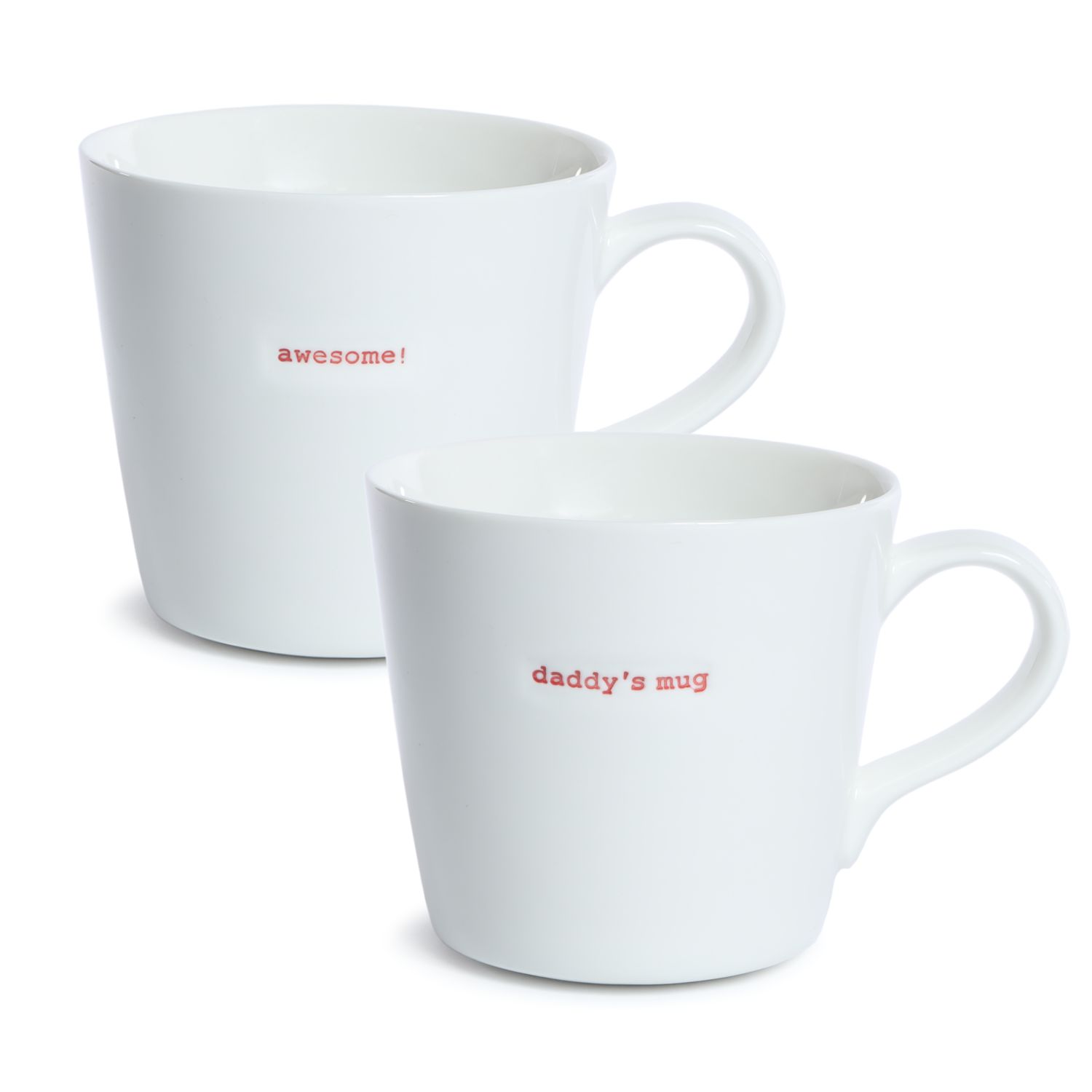 XL Bucket Mug Set of 2 awesome! | daddy's mug
